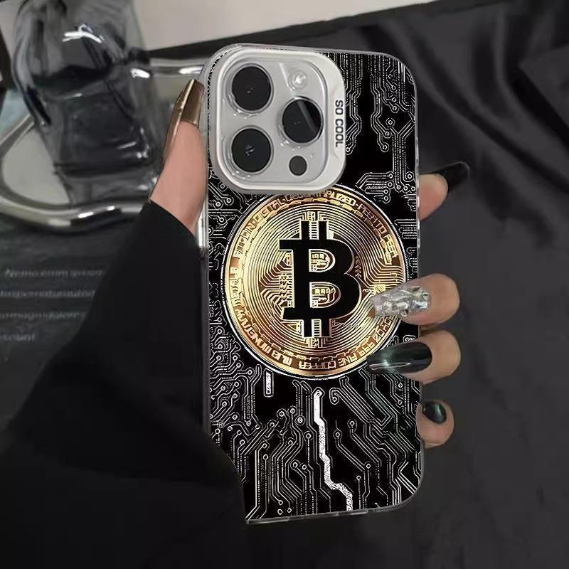 Bitcoin Apple 17 iPhone Case: Compatible with iPhone 16, 15 Pro Max, 14, 13 - Trendy & Personalized