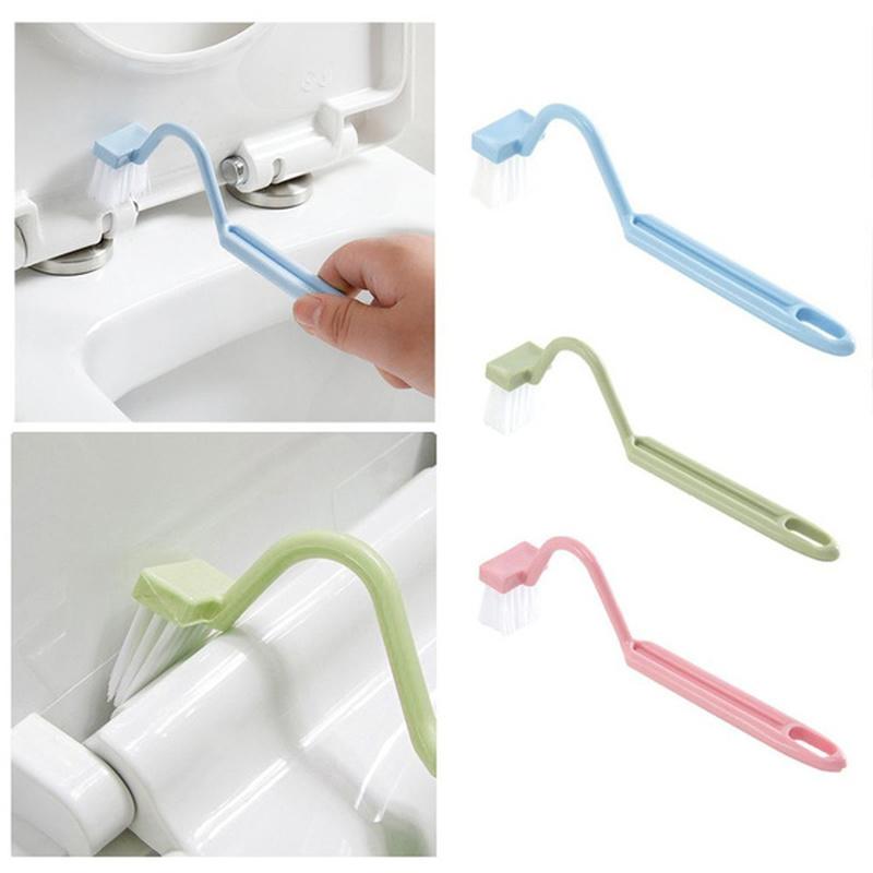 V-образная изогнутая щетка для унитаза, чистящая щетка для мытья унитаза, щетка для чистки внутреннего сиденья унитаза, принадлежности для глубокой чистки ванной комнаты