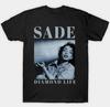 Sade Adu Алмазная Жизнь Винтажная Футболка 2025 Мужская Женская Футболка Летняя Винтажная Мода Уличная Одежда Харадзюку Топ - Мужская Летняя...