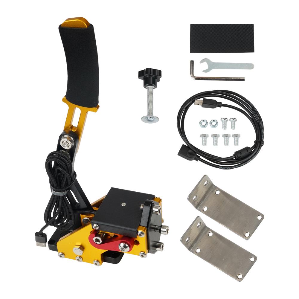 PC 14bit Hall Sensor USB SIM Racing Brake System Handbrake For Rally For Logitech G29/G27/G25 For Racing Games T300 T500