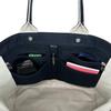 Naked Tote Bag NAKED Navy [Porter] (M) 667-19469 (50)