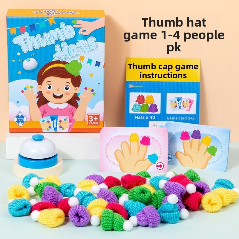 Childrens Thumb Cap Brain Teaser Toy For Cognitive Skills And Learning Fun
