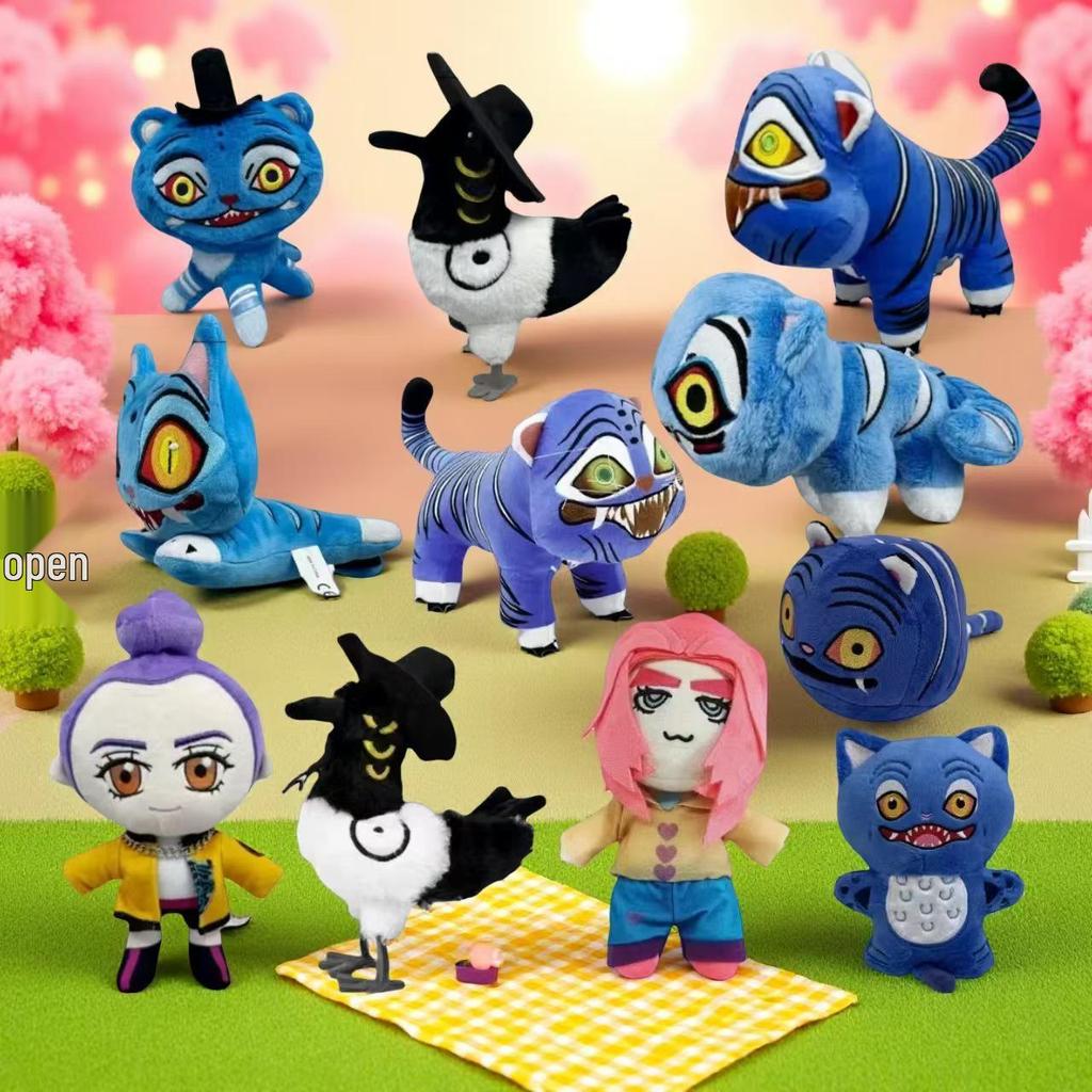 K-pop Охотники на демонов Сорока-тигр Плюшевая кукла