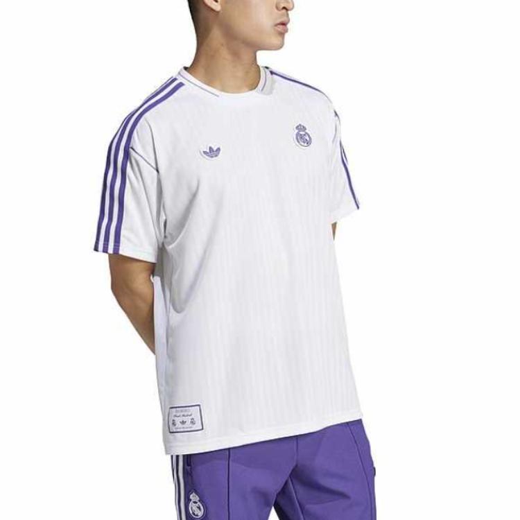Adidas Fashion Dry Comfortable Casual Sports Pullover Short Sleeve T-Shirt Men T-Shirts White JF2581