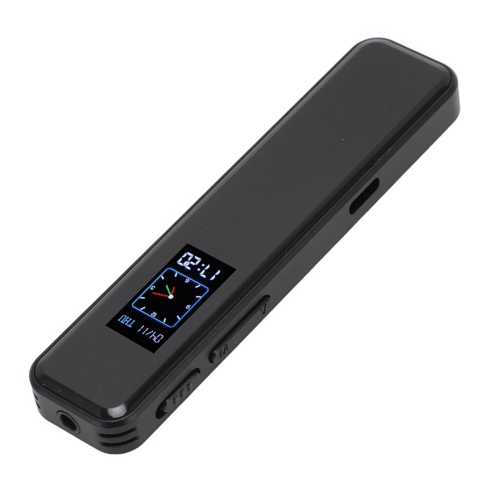 Цифровой диктофон с чистым звуком, памятью 64 ГБ, долгим сроком службы батареи для лекций, встреч