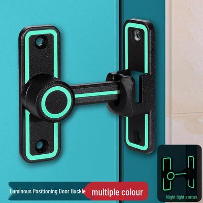 Замок-шпингалет 90° Push-Pull без сверления для раздвижных дверей и ванных комнат