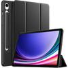 Для Samsung Galaxy Tab S7 S8 S9 FE 10,9'' 11'' X510 X710 Чехол-книжка с тремя сгибами, магнитная подставка, защитная обложка из ПУ-кожи