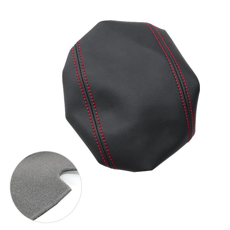 Для Toyota Prado 2002 2003 2004 2005 2006 2007 Стайлинг автомобиля Центральная консоль Подлокотник Панель Крышка из искусственной кожи с ж/