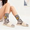 Yousheng Realistic Cat Face Socks 3D Cat Print Socks Breathable Cute Kitten Socks Funny Xmas Birthday Gifts for Women Men Cat Lovers