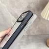 Прозрачный силиконовый бампер противоударный чехол для iPhone 17 Air 16 15 14 13 12 11 Plus Pro Max Металлическая защита камеры Жесткие крышки