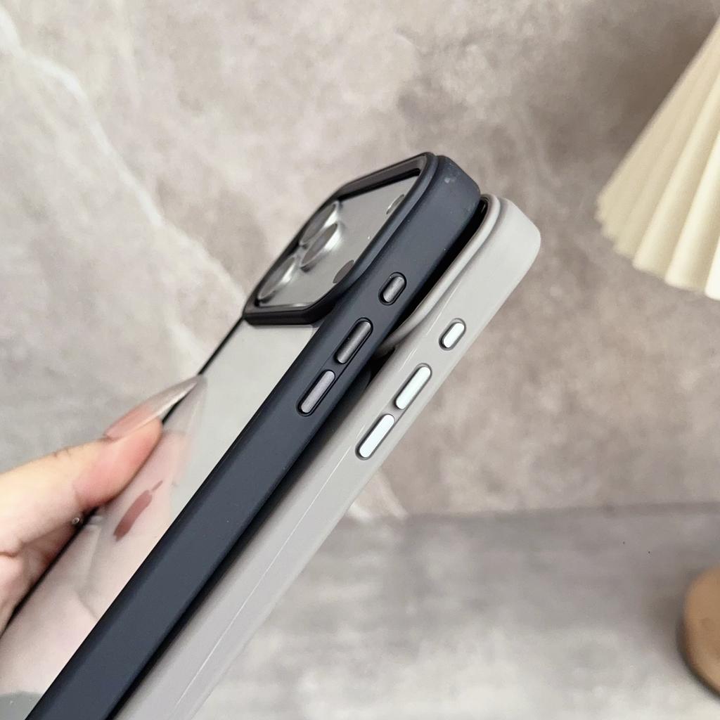 Прозрачный силиконовый бампер противоударный чехол для iPhone 17 Air 16 15 14 13 12 11 Plus Pro Max Металлическая защита камеры Жесткие крышки