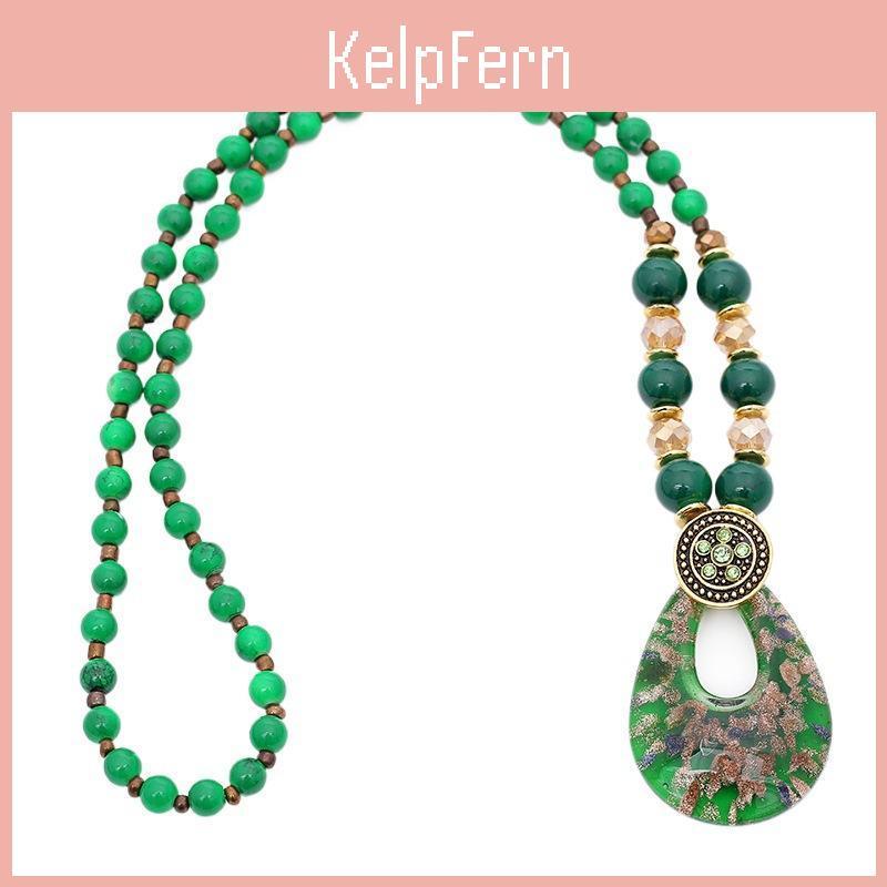 Statement Vintage Bohemian Beads Necklaces For Women Jewelry Accessories