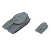 5-Piece DIY Model Kit, 1/700/1/350 Scale Military Model Kit, MK.3 Merkava Main Battle Tank, Unpainted Resin Military Model Kit (1/700 (1.3cm))