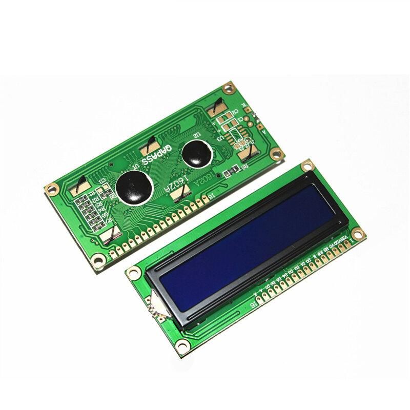 LCD1602 LCD 1602 Буле желтый экран с подсветкой ЖК-дисплей 5 В 16X2 символьный ЖК-дисплей модуль