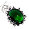 Peridot Gemstone Handmade 925 Sterling Silver Gift Jewelry Pendant 2.17" u5W44