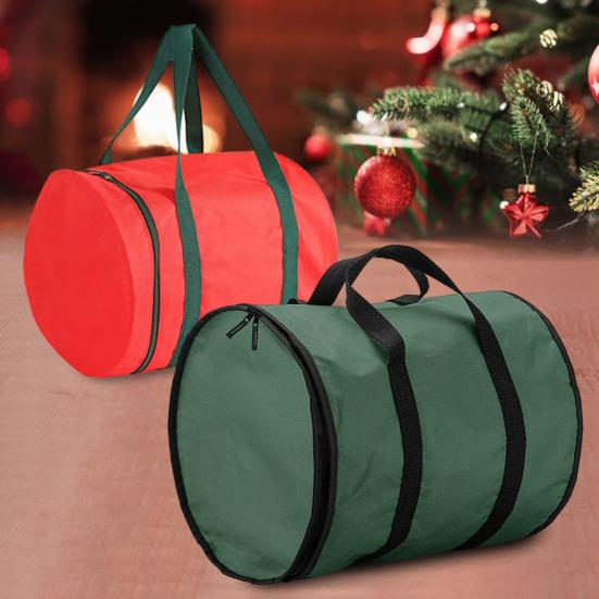 Сумка для хранения рождественских огней Yousheng, большая вместимость, застежка-молния, пылезащитная, с ручкой, органайзер для хранения рождественских огней