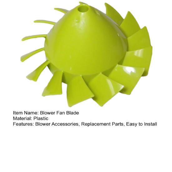 Blower Fan Blade for 18 Volt Cordless Blower P2108 P21081 P21081VN P21081VNM 529437004 529437003 529437001 Blower Replacement Parts Accessories