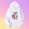 Фильм KPop Охотники на демонов Худи Саджа Женская одежда Корейская модная тенденция Уличная одежда Повседневная Оверсайз Толстовка