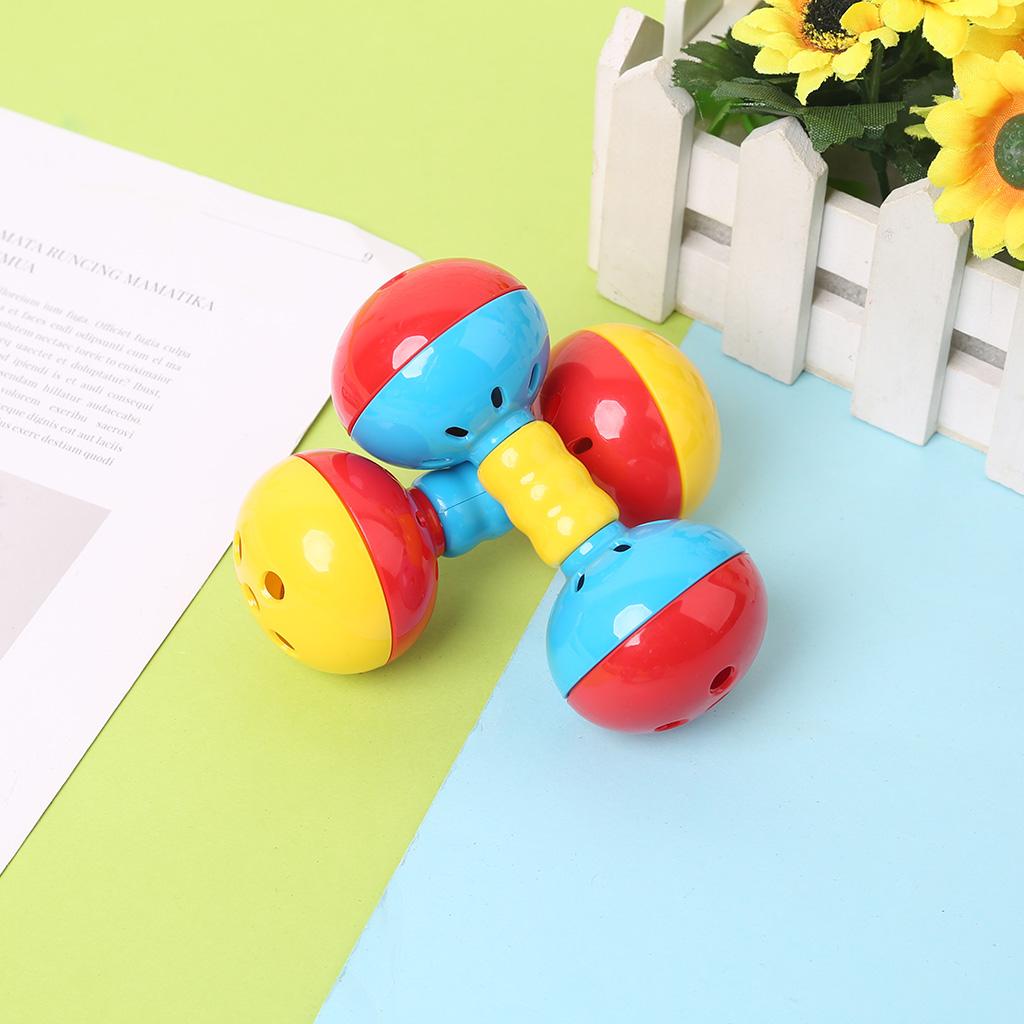 Bird Ball Toys with Sound Bell Colorful Plastics Suitable for Parrot Macaw Eclectus African Greys Cockatoo