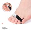 10Pcs Fabric Hammer Toe Corrector, Reusable Broken Toe Protectors Buddy Taped Wraps, Toe Splint for Broken Toe, Crooked Toes