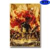 Attack On Titan Season 4 Poster Retro Kraft Paper Posters Prints Anime Decor Home Living Room Bar Art Painting Wall Stickers