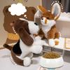 25/28cm Simulation Cute Ear Fox Plush Toys Cartoon Stuffed Animal Beagle Dogs Basset Hound Plushies Doll for Kids Gifts Decor