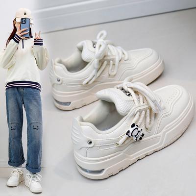 Женские модные кроссовки на плоской подошве, уличные кроссовки без шнуровки из искусственной кожи на платформе, легкие повседневные прогулочные туфли для женщин, спортивные кроссовки для спортзала на шнуровке