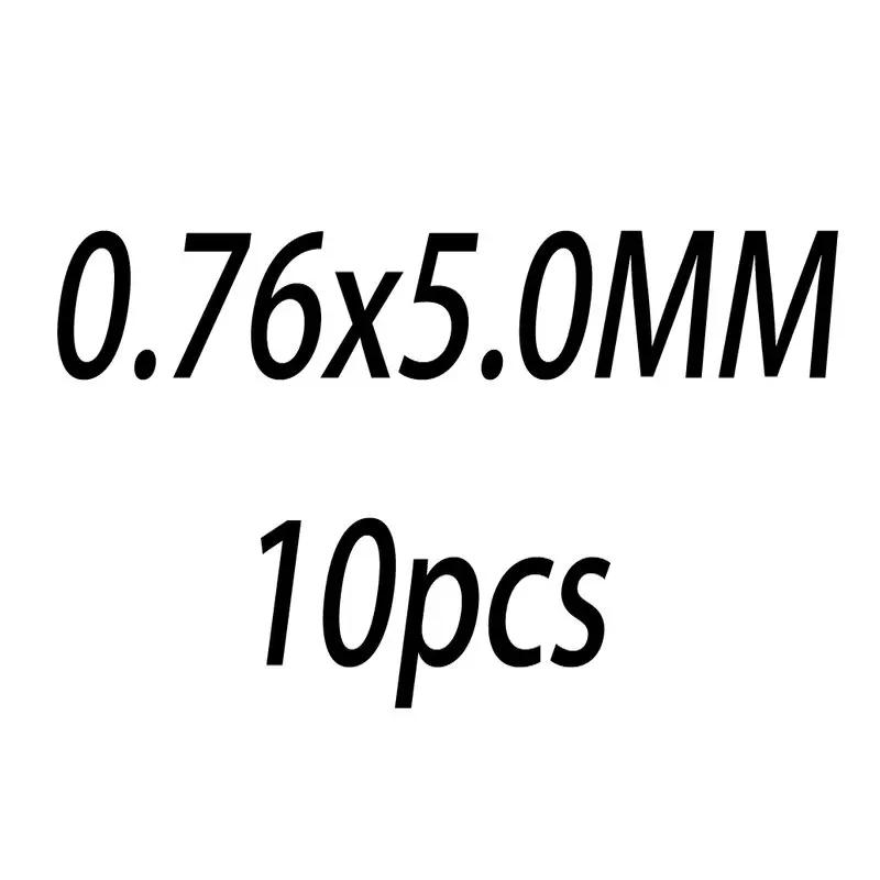 10 шт. 0,5/0,64/0,76/0,81 мм 14K позолоченные разомкнутые соединительные колечки 14K позолоченные разъемные кольца для изготовления брелоков и браслетов, фурнитура для бижутерии