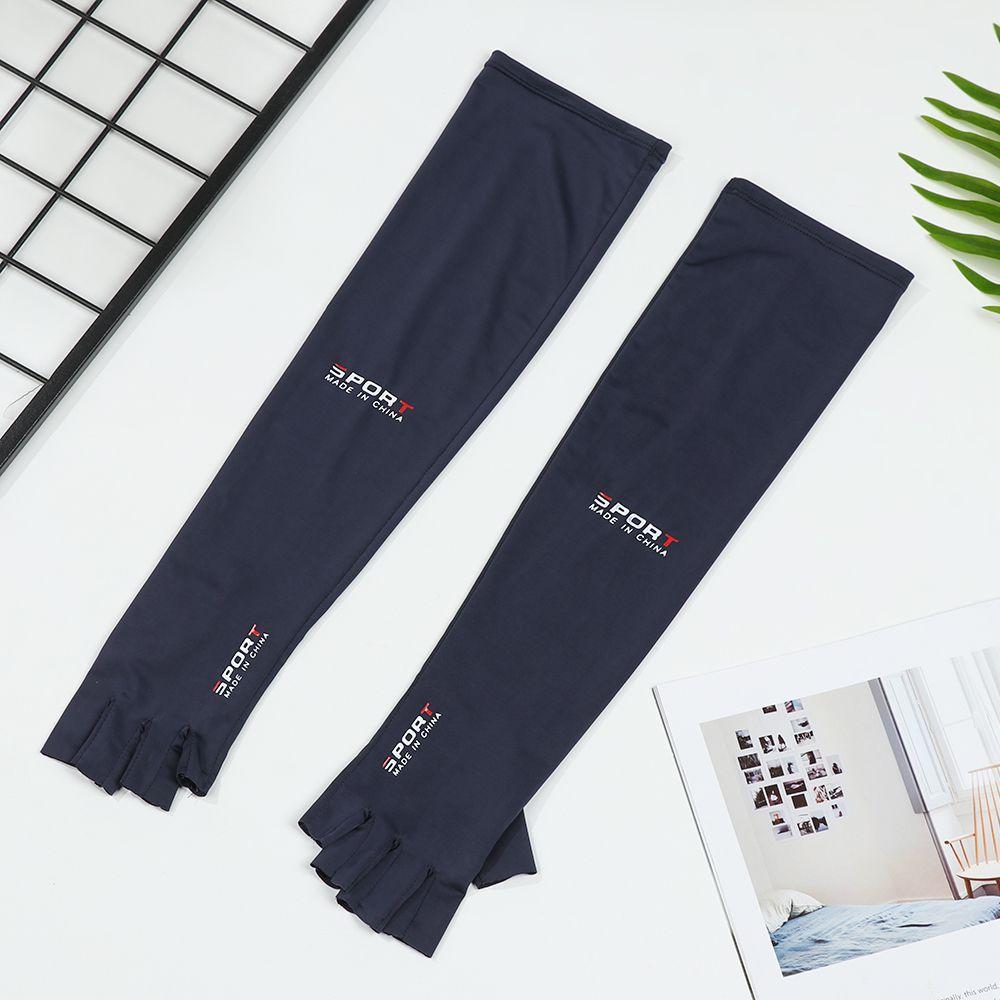 Спортивные нарукавники для улицы с защитой от УФ-лучей, дышащие, ледяные, нарукавники, ледяные рукава, перчатки с пятью пальцами для езды