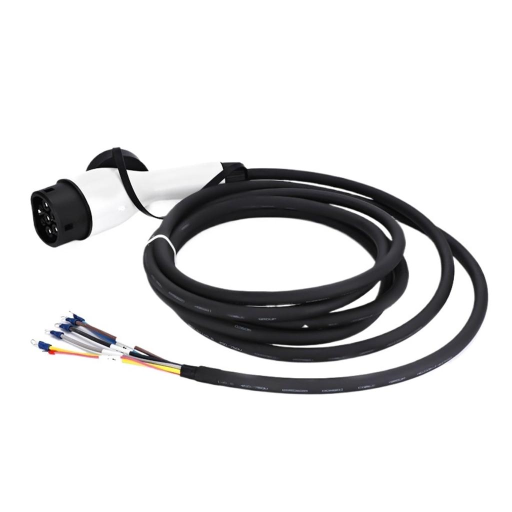 Вилка для зарядки электромобиля с кабелем Тип 2 16А 1 фаза Зарядная станция для автомобиля 3