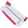 INOZTO Cutting Machine Compact Rotary Paper Trimmer Pink T-400-PK