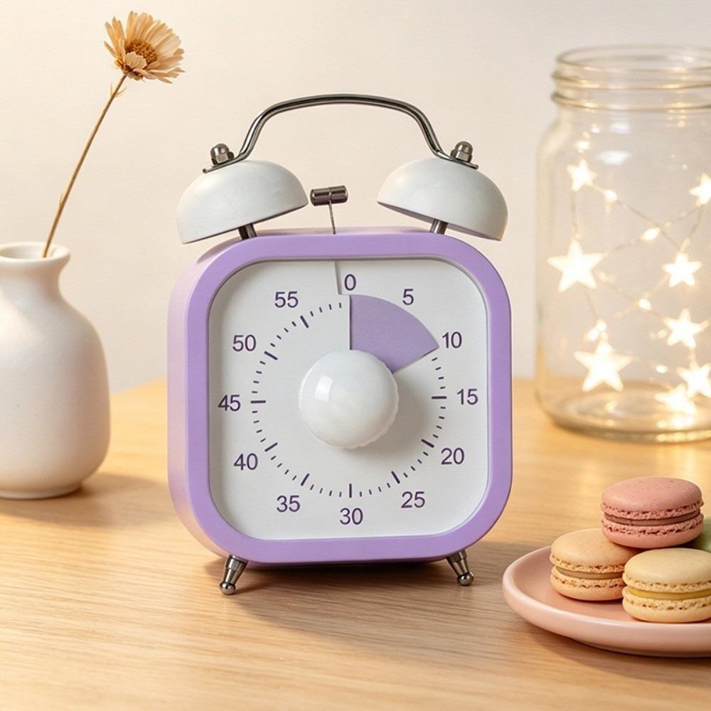 60-Minute Visual Timer High Volume Pomodoro Timer Convenient Kitchen Cooking Timer Study Homework