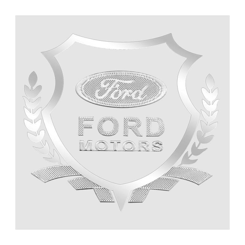 Car Badge Body Side Metal 3D Emblem Ears of Wheat Sticker Decal Auto Exterior Accessories For Ford Focus Mk2 Party Mk3 Ranger AQW1