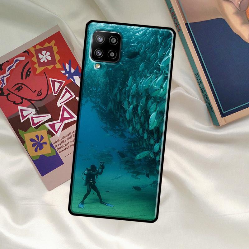 Кейс для дайвинга для Samsung Galaxy A06 A16 A56 A36 A26 A54 A34 A14 A52 A32 A12 A13 A33 A53 A15 A35 A55