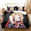 Anime My Dress-Up Darling Bedding Set Single Twin Full Queen King Size Bed Set Adult Kid Bedroom Duvet Cover Sets Home Textiles