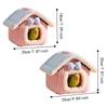 Cold-Proof Winter Bird House Windproof Bird Hanging Hammock Parrot Warm Nest  Bird Cage Accessories