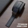 Титановый ремешок 22 мм 20 мм для Huawei GT 5 Pro 46 мм GT4 5 46MM Amazfit Balance Active 2 Oneplus Watch 2 2R Мужской Роскошный ремешок Garmin