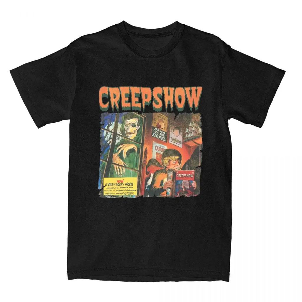 Creepshow A Very Men Женские футболки Creep Show Fan Horror Creepshow Lover Outfits Юмор Футболки Футболка Pure