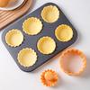 Набор для формовки теста для печенья Flower Round Cookie Cutter Set Cupcake Muffin Tart Shells Mold Kitchen Baking Form