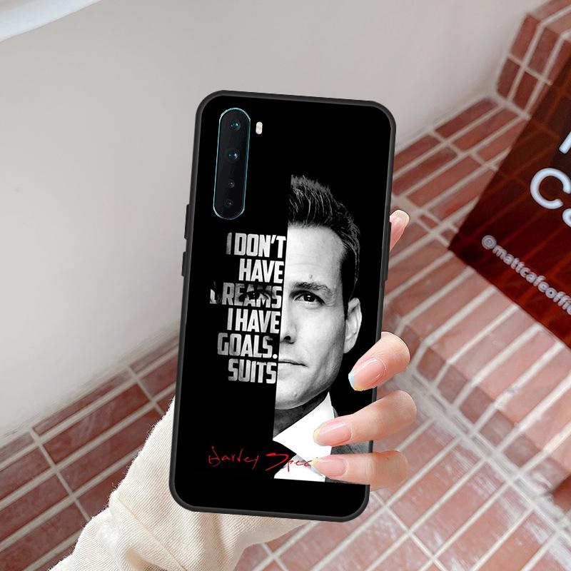 Чехол-книжка в стиле "Suits" для OnePlus 13R 12R 10R 13T 15 13 12 11 10T 8T Nord CE 4 3 2 Lite N20 N30 Nord 5
