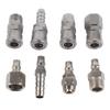 8PCS BSP 1 2 Pneumatic Air Compressor Hose Quick Coupler Plug Socket Connector Set