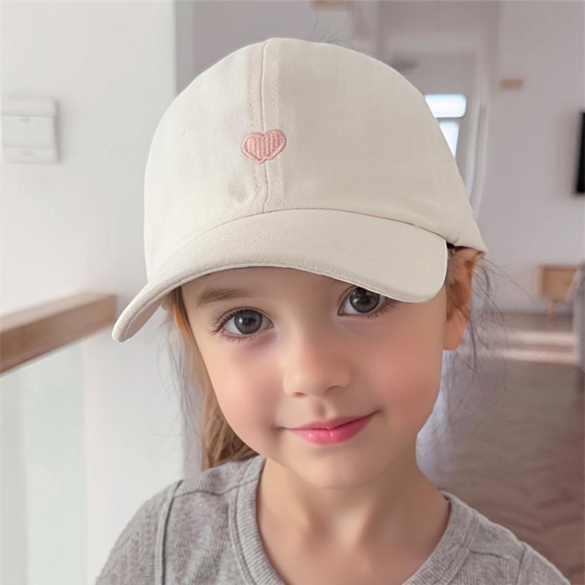 Детские бейсболки весной и летом. Бейсболки для девочек без покрытия. Шляпы от солнца для активного отдыха.