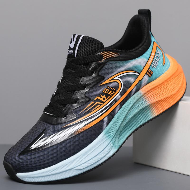 Новая мужская обувь весна и осень дышащая модная мужская обувь легкая беговая обувь