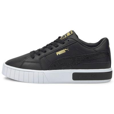 Кеды женские Cali Star Snake из синтетической кожи, повседневные, легкие, с низким верхом, кроссовки, черно-белые, 380629-02