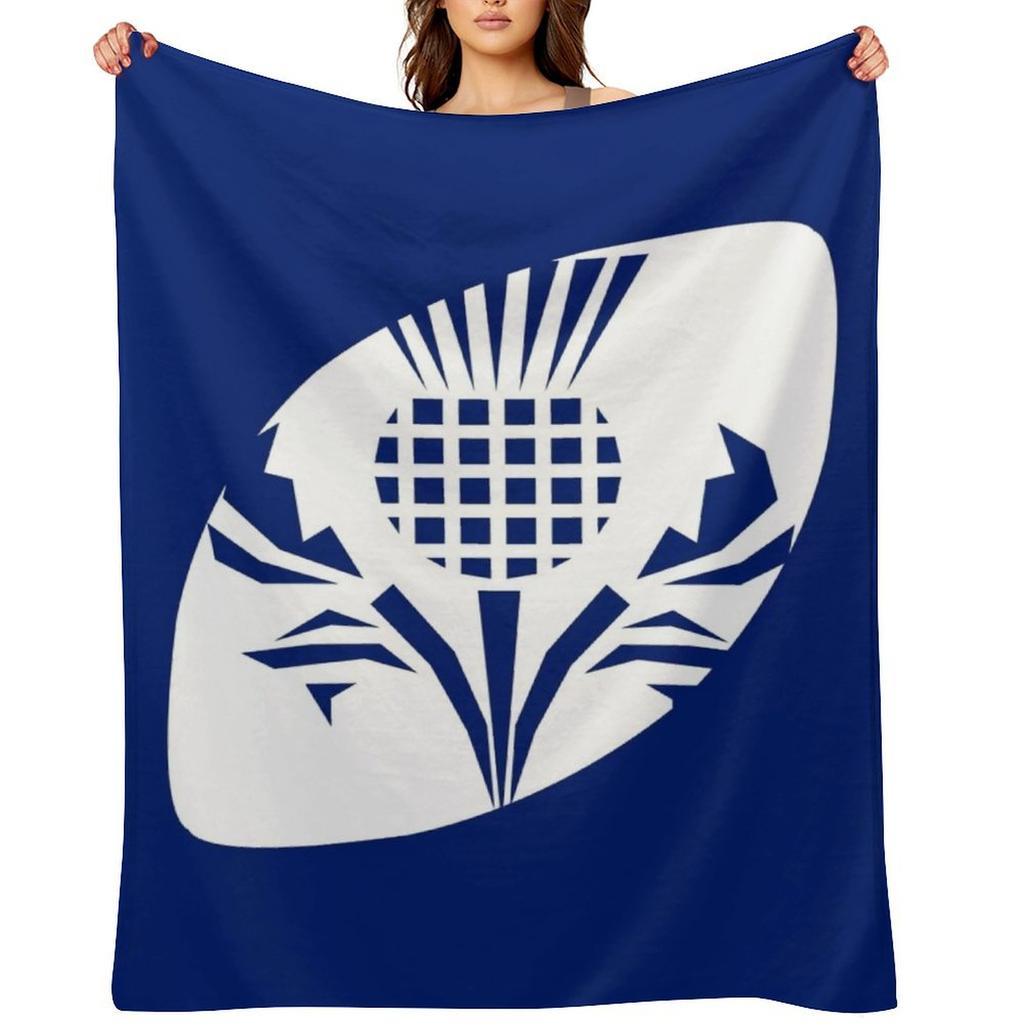Rugby Scotland Throw Blanket Blankets For Sofas Sleeping Bag Blankets For Bed Shaggy Blankets