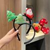 Christmas Reindeer and Santa Headband: Cute Hair Accessory for Women and Party Decoration