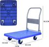 Складная тележка Uholan, тянущая прицеп для перемещения товаров, офисная тележка для покупок, грузоподъемность 400 кг