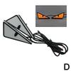 Motorcycle Triangle Demon Eyes On Flashing Lights Modified Motorcycle Trim Accessories Universal Motorcycle LED Demon Eye