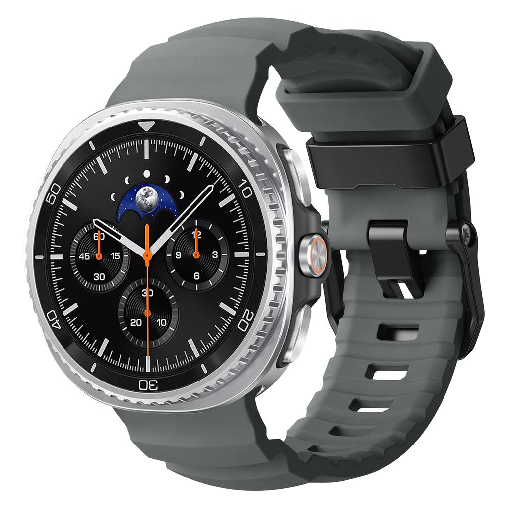 Спортивный ремешок для Samsung Galaxy watch 8 ремешок 44мм 40мм 8 classic 46мм Резиновый браслет на запястье correa Galaxy watch 8 аксессуары
