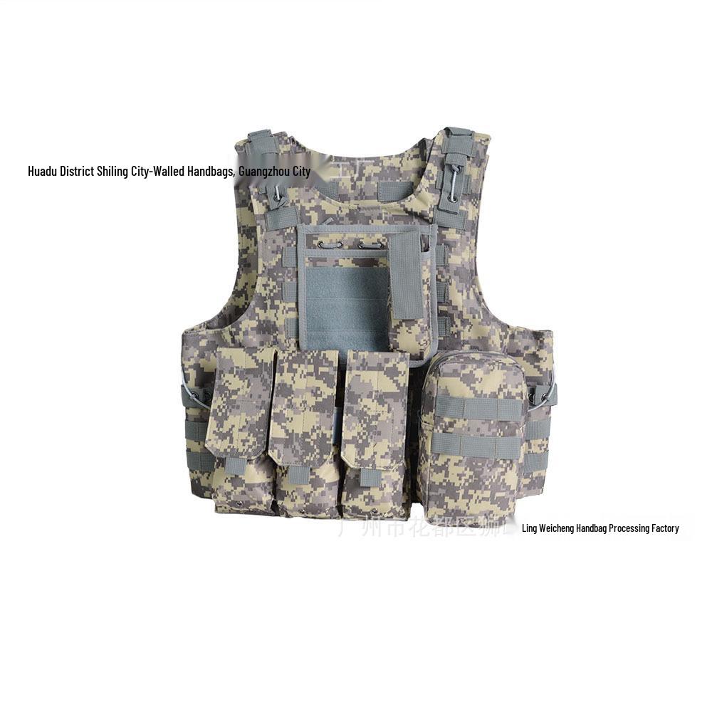 Amphibious Python Camouflage Molle System Tactical Cycling Vest